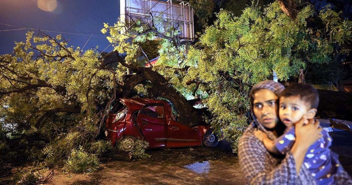 Delhi NCR storm
