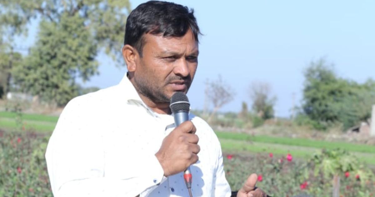 mahesh created history by farming organic flowers earning 50 lakh rupees annually