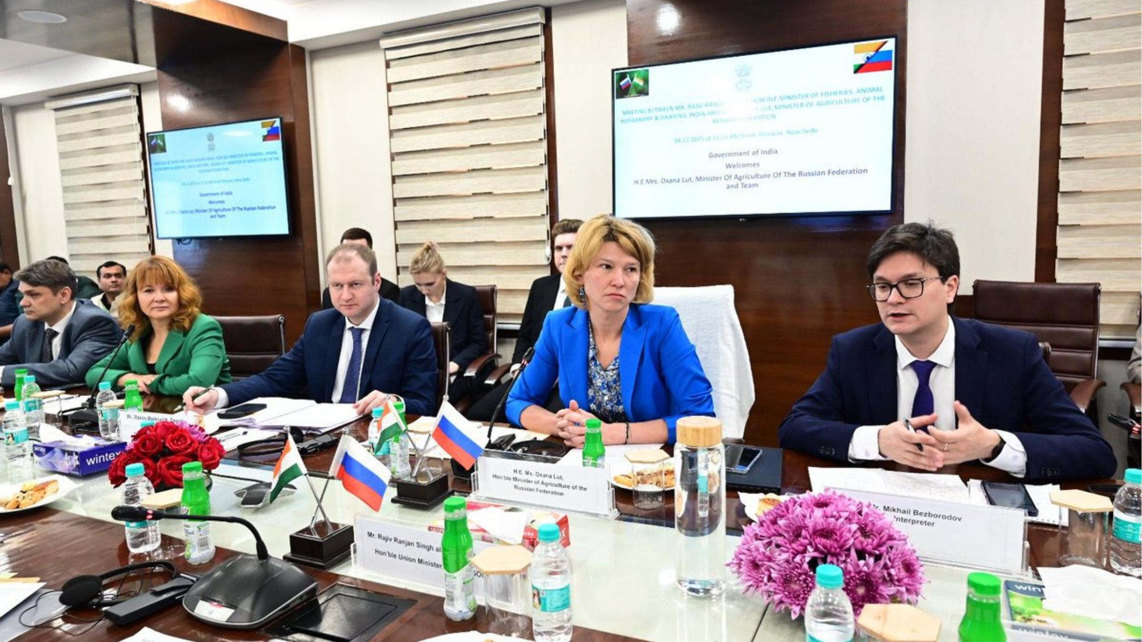 Russian Agriculture Minister Oxana Lut